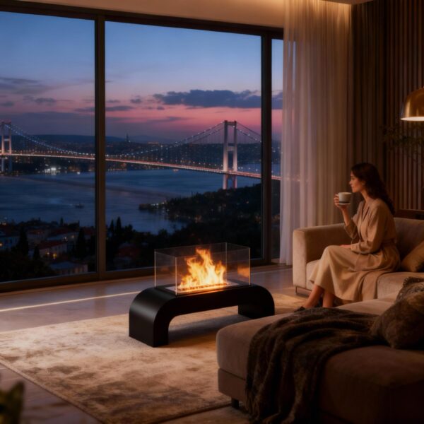 Circle Taşınabilir Bioethanol Şömine