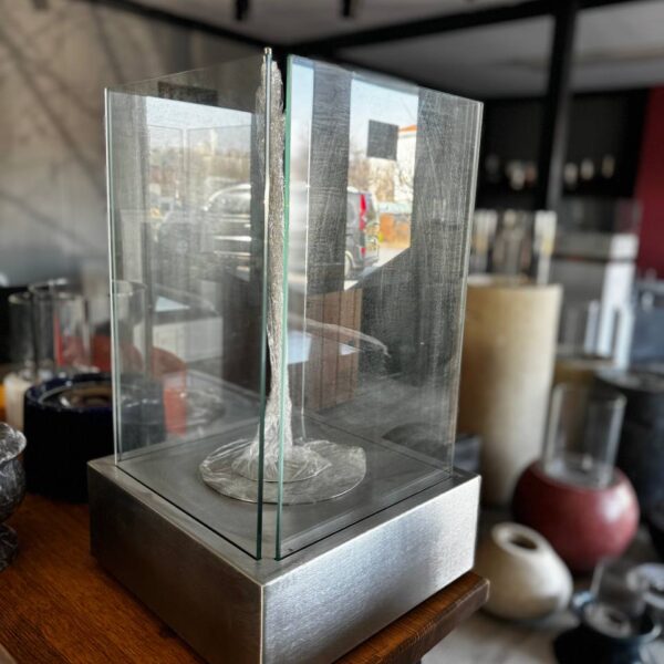 Paslanmaz Tornado Bioethanol Taşınabilir Şömine